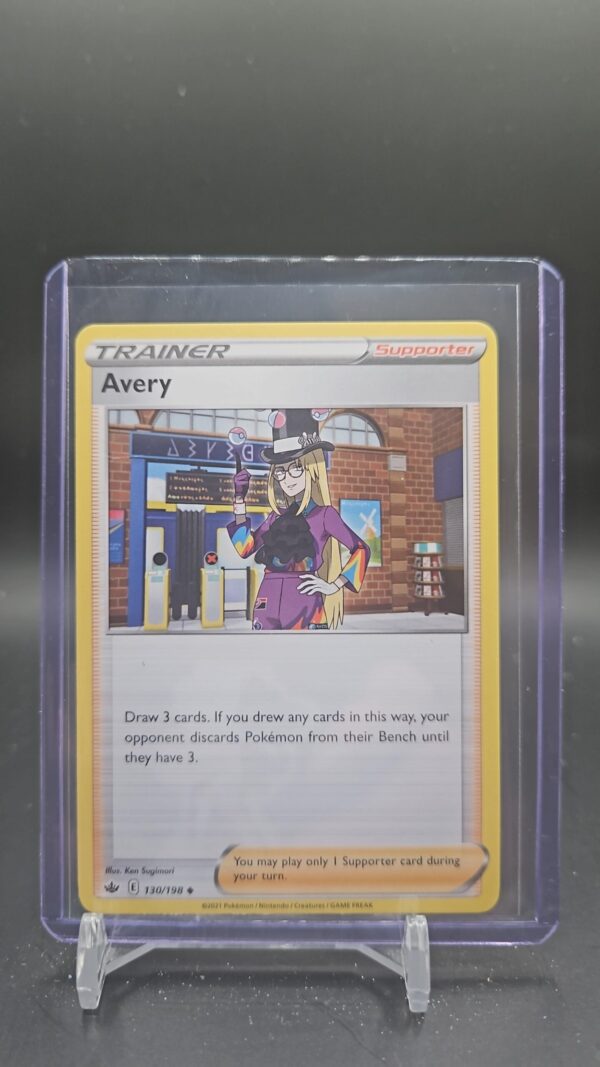 Avery 130/198 Chilling Reign Uncommon Trainer Supporter Pokemon TCG