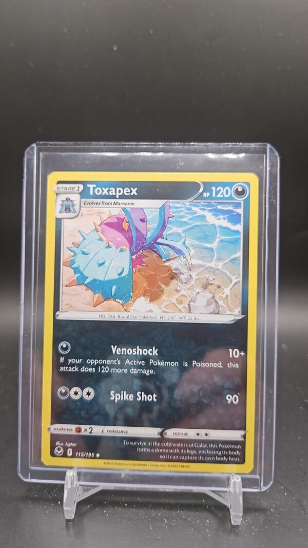 Toxapex - 115/195 Silver Tempest Uncommon Pokemon