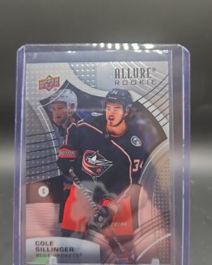 2021-22 UD Allure Base - Rookies #116 Cole Sillinger - Columbus Blue Jackets