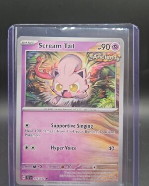 Scream Tail Temporal Forces reverse holo Pokémon TCG card