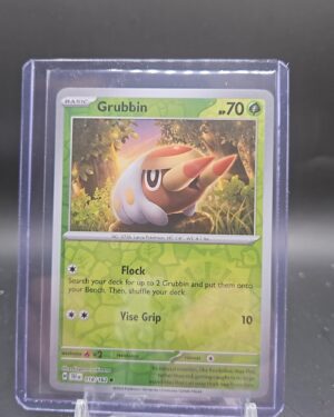 Grubbin Temporal Forces common Pokémon TCG card