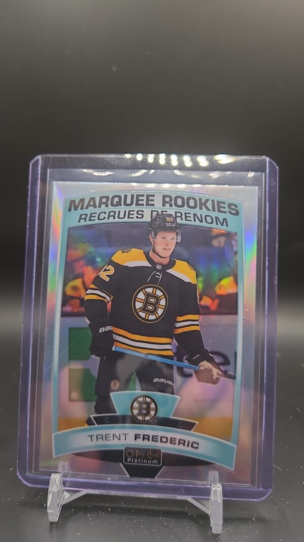 2019-20 UD OPee-Chee Platinum Rainbow Marquee Rookies 191 Trent Frederick