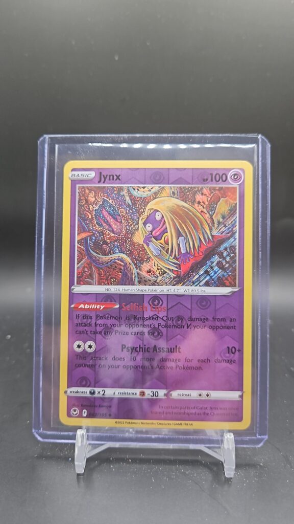 Jynx Silver Tempest reverse holo Pokémon TCG card
