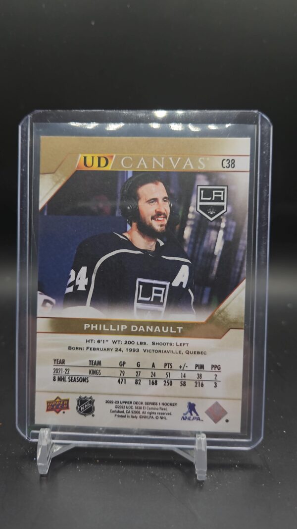 2022-23 Upper Deck UD Canvas #C38 Phillip Danault - Image 2