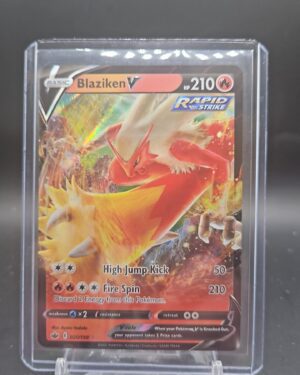 Blaziken V 020/198 Holo Ultra Rare Pokémon TCG Chilling Reign Front