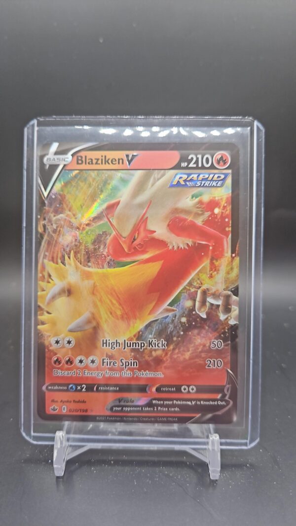Pokémon TCG Blaziken V Sword & Shield - Chilling Reign 020/198 Holo Ultra Rare