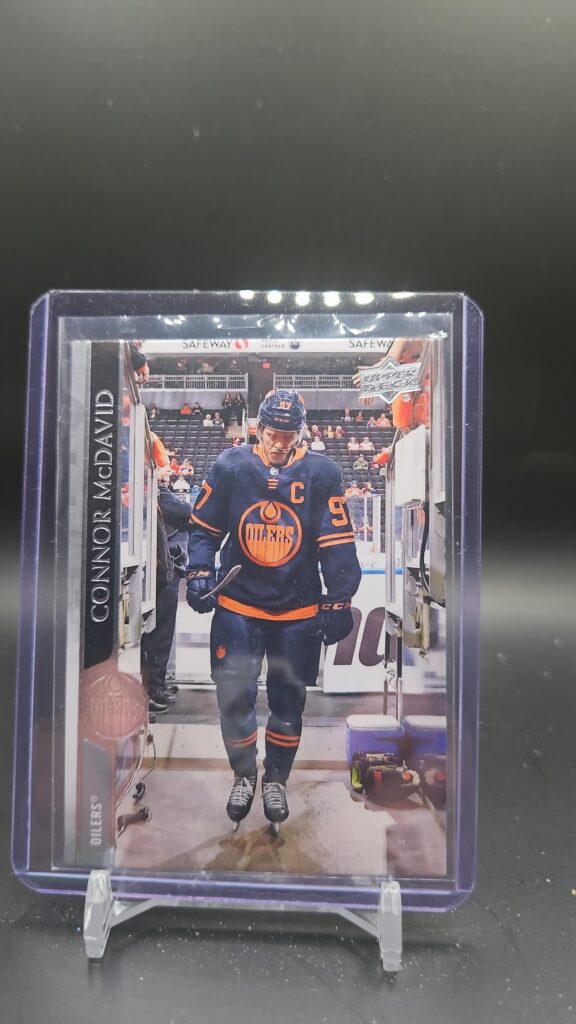 2020-21 Series 1 Connor McDavid #73 Oilers card