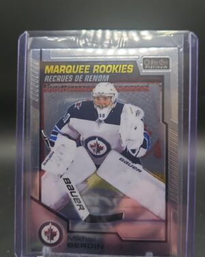 2020-21 O-Pee-Chee Platinum Base Marquee Rookies #188 Mikhail Berdin