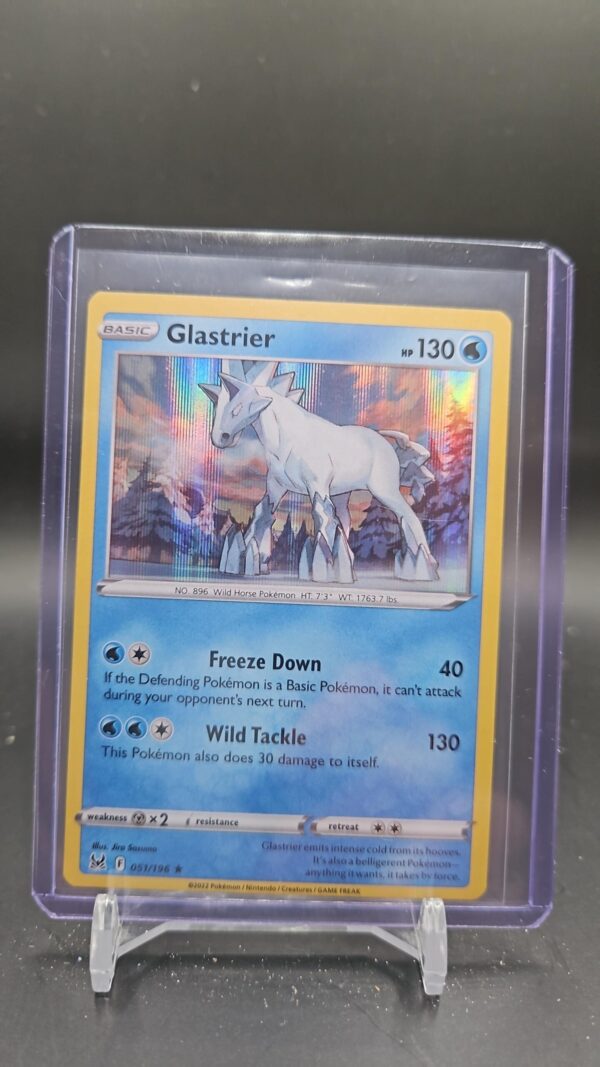 Glastrier Sword & Shield Lost Origin 051/196 Holo Rare