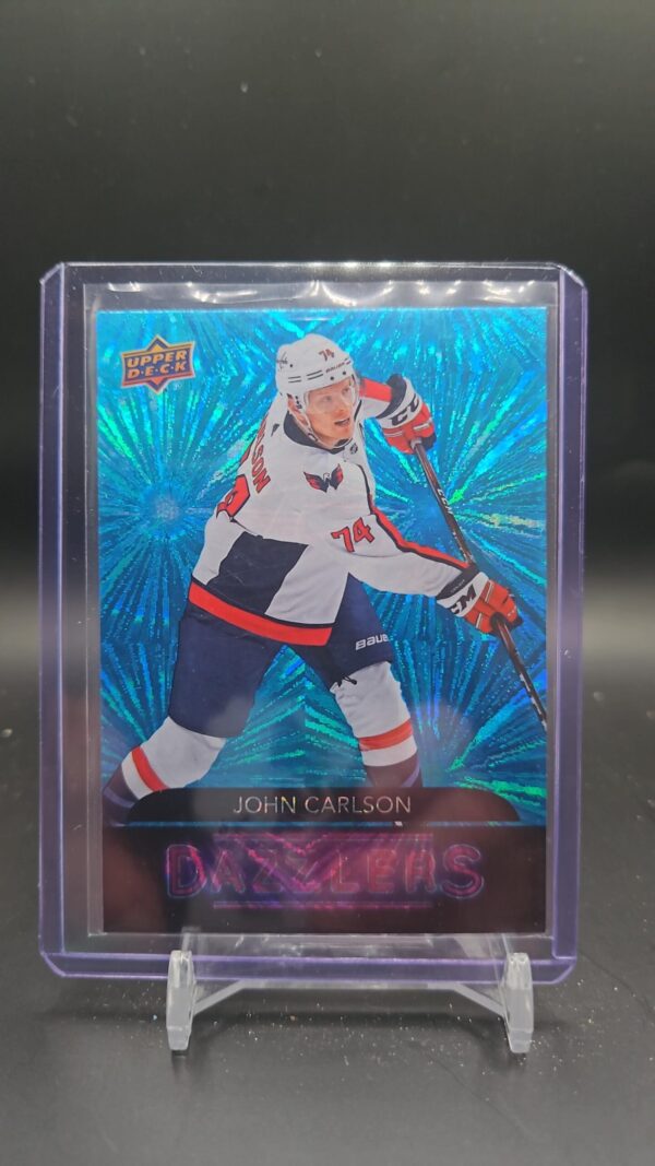 2020-21 Upper Deck John Carlson Dazzlers Blue #DZ-48 Series 1
