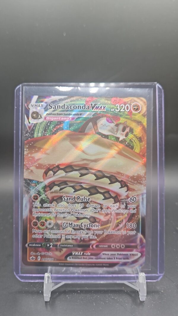 Sandaconda VMAX 090/198 FULL ART ULTRA RARE Pokemon SWSH Chilling Reign 2021