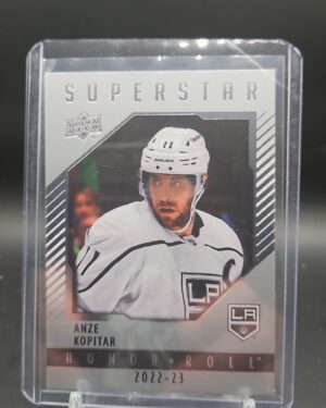 Anze Kopitar 2022-23 Upper Deck Series 1 Superstar Honor-Roll #HR-1 Los Angeles