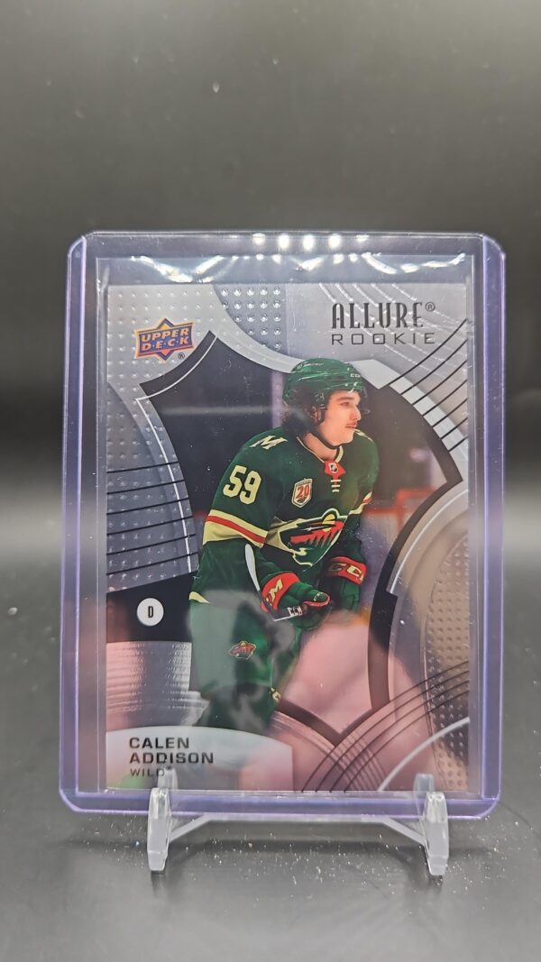 2021-22 Upper Deck ALLURE ROOKIE Calen Addison # 133 Wild