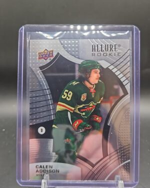 2021-22 Upper Deck ALLURE ROOKIE Calen Addison # 133 Wild