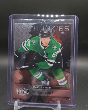 2020-21 Ty Dellandrea Skybox Metal Universe Rookie Dallas#112