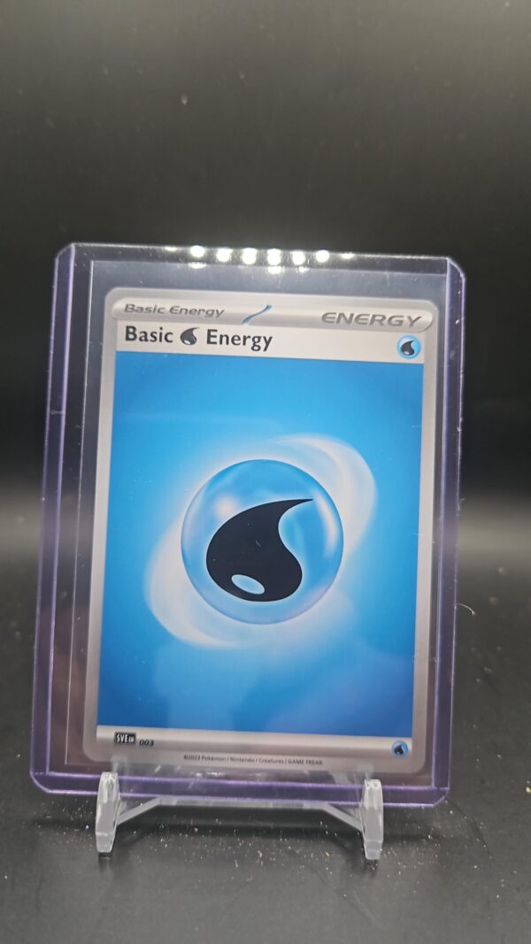 Basic Energy Water Pokemon ScarletViolet Temporal Forces #003