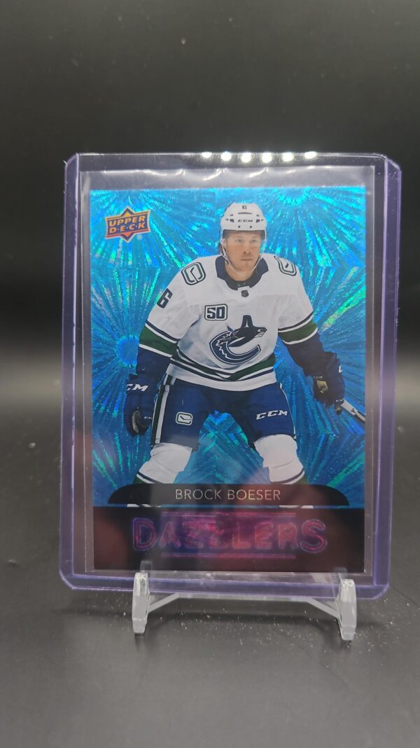Brock Boeser 2020-21 Upper Deck Blue Dazzlers #DZ-96 Vancouver Canucks