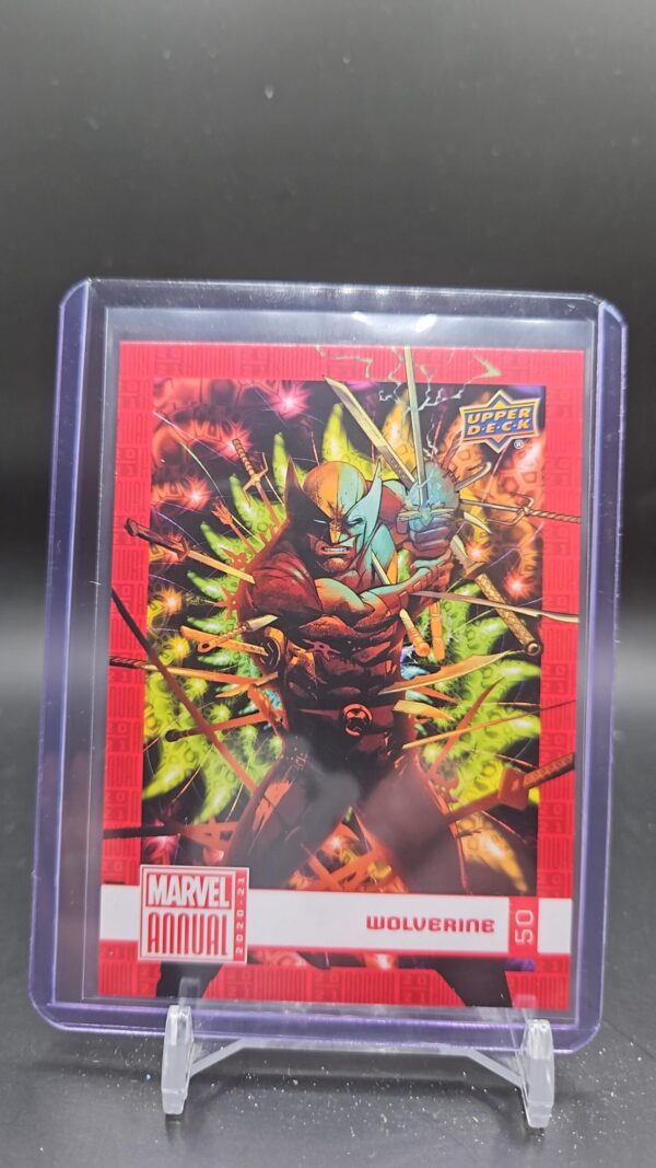 2020-21 Upper Deck Marvel Annual Fractal Wolverine #50