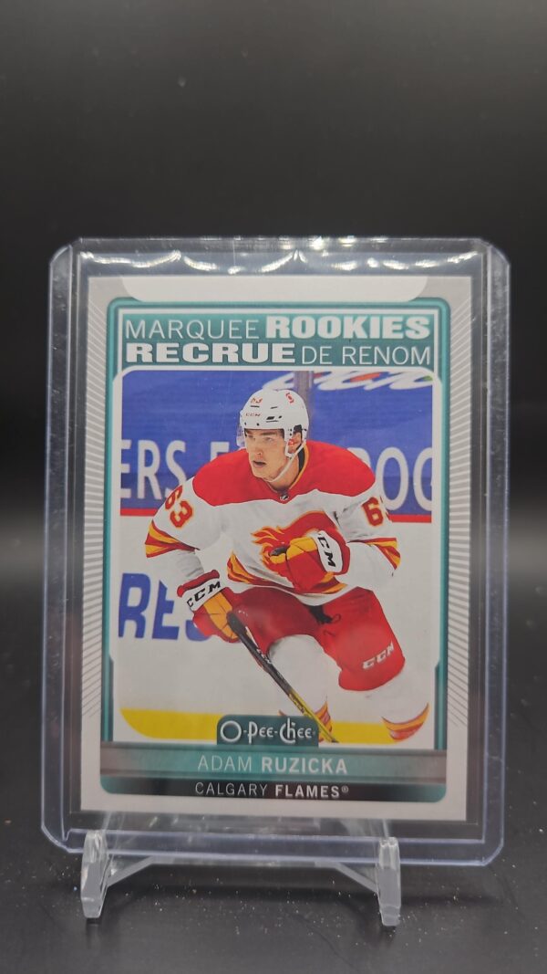 2021-22 O-Pee-Chee Marquee Rookies Adam Ruzicka #650 Calgary