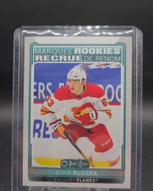 2021-22 O-Pee-Chee Marquee Rookies Adam Ruzicka #650 Calgary
