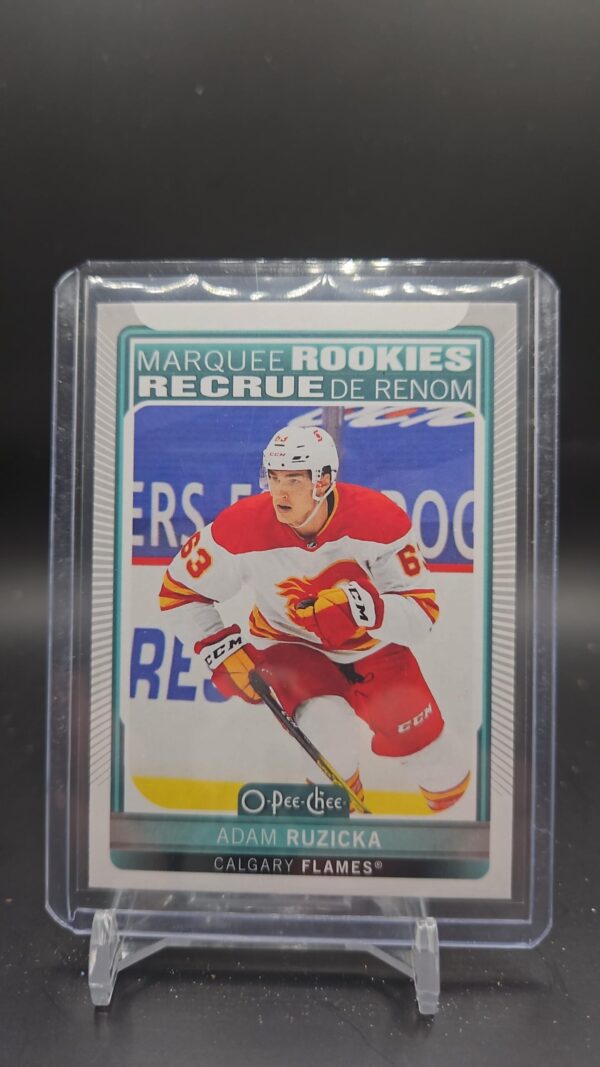 2021-22 O-Pee-Chee Marquee Rookies Adam Ruzicka #650 Calgary