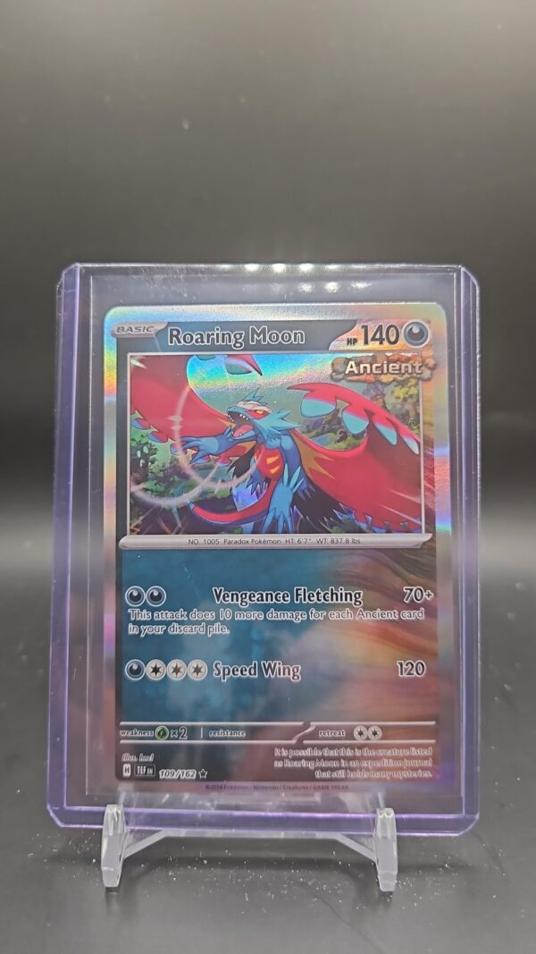ROARING MOON 109/162 HOLO RARE Scarlet & Violet: Temporal Forces