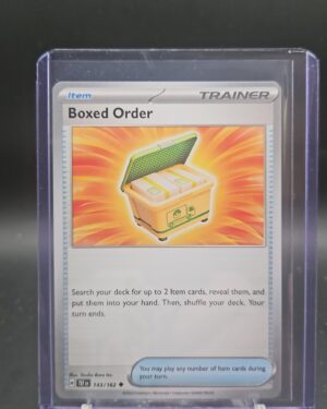 Boxed Order Temporal Forces item Pokémon TCG card
