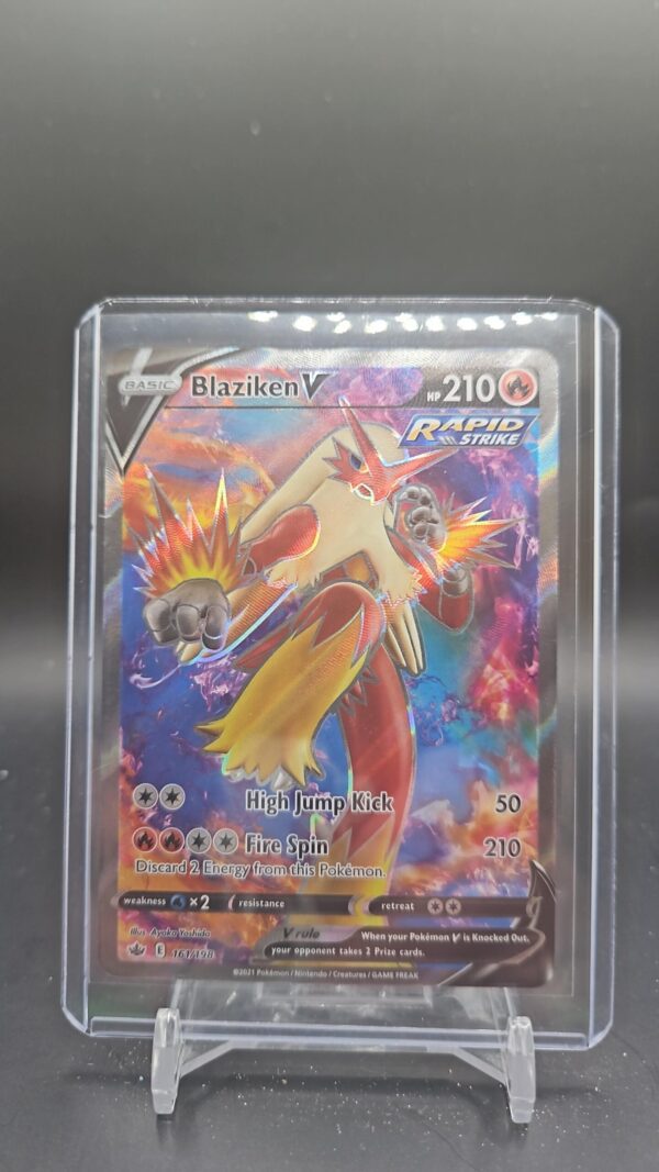 Pokémon TCG Blaziken V Chilling Reign 161/198 Holo Full Art