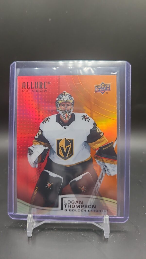 2021-22 Upper Deck Allure Red/Orange Logan Thompson #R-11