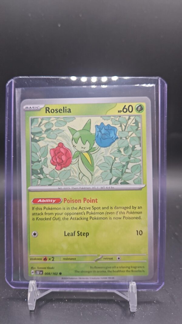 Roselia Basic 008/162 Pokemon Scarlet & Violet: Temporal Forces