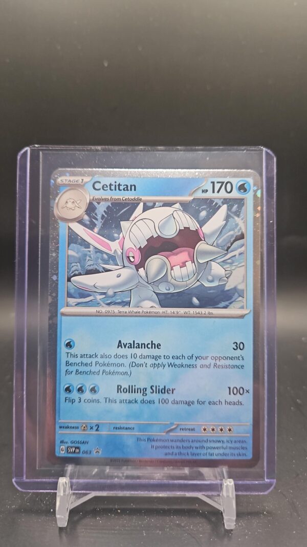 Cetitan - SVP063 - Pokemon Promo Scarlet & Violet Ultra Rare Holo Card