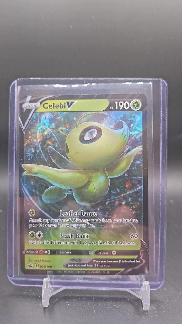 Celebi V 007/198 Chilling Reign Full Art Ultra Rare Pokemon Card