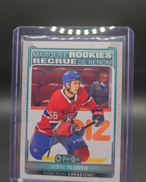 2021-22 OPC O-Pee-Chee Marquee Rookie JESSE YLONEN #646 Montreal Canadiens