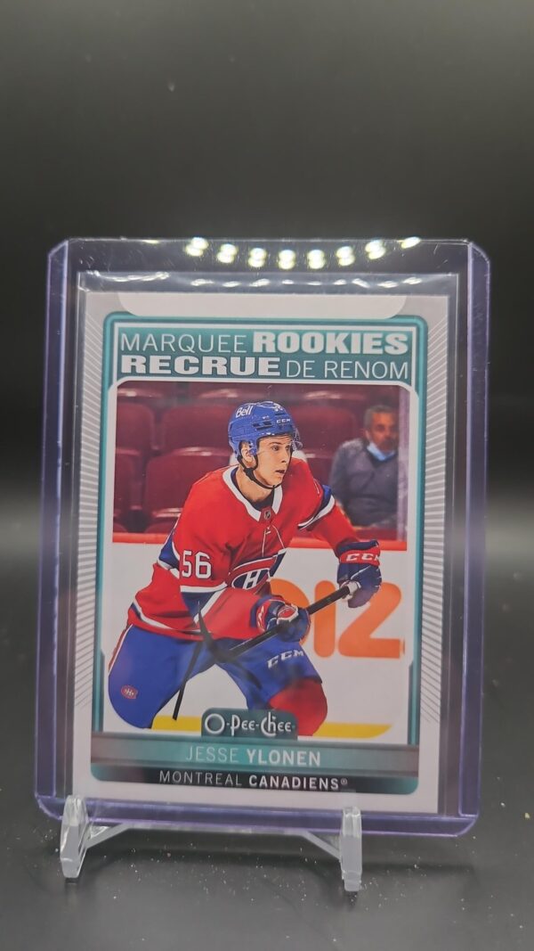 2021-22 OPC O-Pee-Chee Marquee Rookie JESSE YLONEN #646 Montreal Canadiens