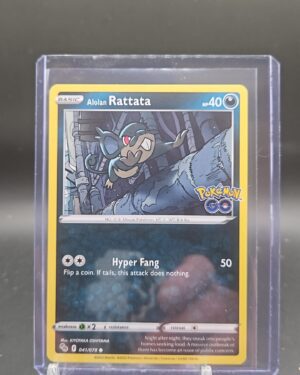 Alolan Rattata Pokémon GO common Pokémon TCG card
