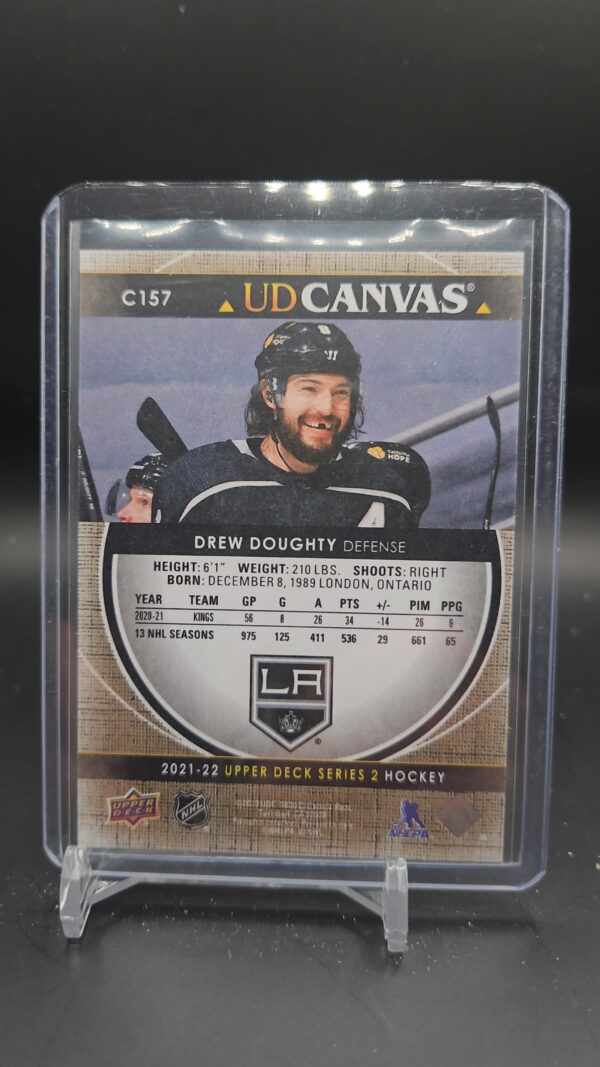 2021-22 Upper Deck UD Canvas #C157 Drew Doughty - Image 2