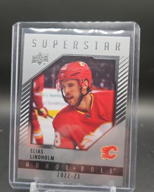 2022-23 Upper Deck UD Series 1 Superstar Honor Roll HR-47 Elias Lindholm