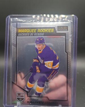 2020-21 OPC Platinum Marquee Rookies Arthur Kaliyev #192 Los Angeles Kings