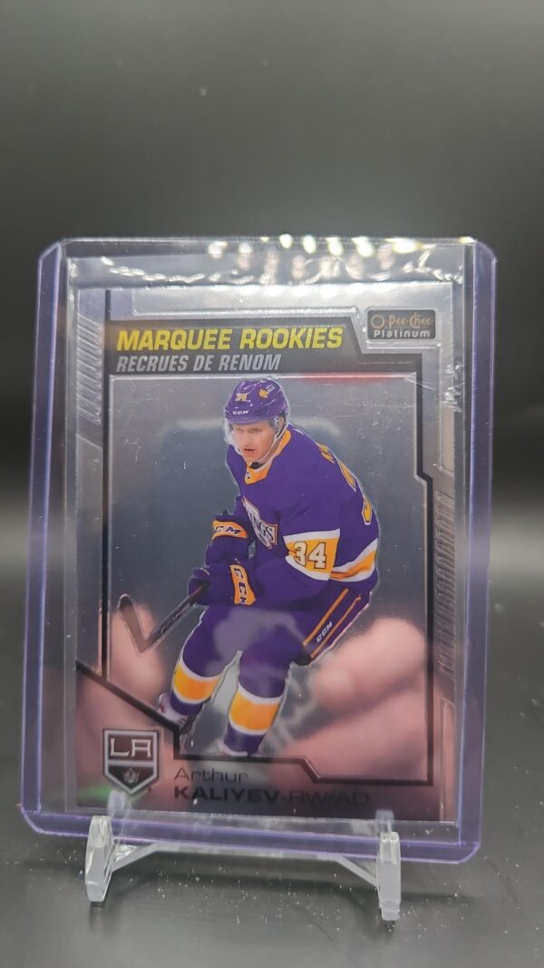 2020-21 OPC Platinum Marquee Rookies Arthur Kaliyev #192 Los Angeles Kings