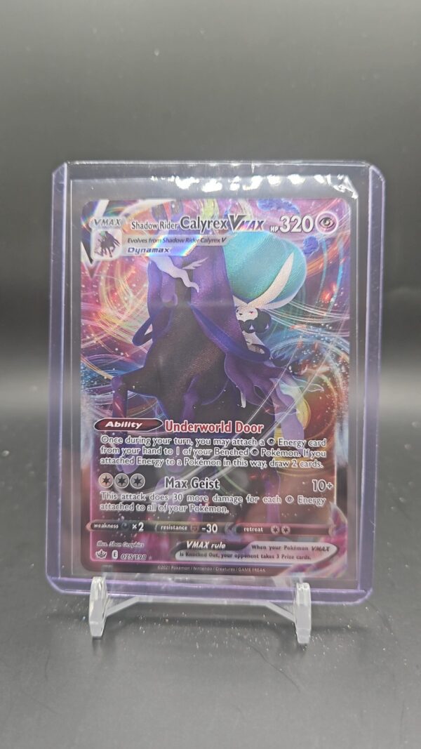 Shadow Rider Calyrex VMAX 075/198 Chilling Reign Ultra Rare Pokemon Card