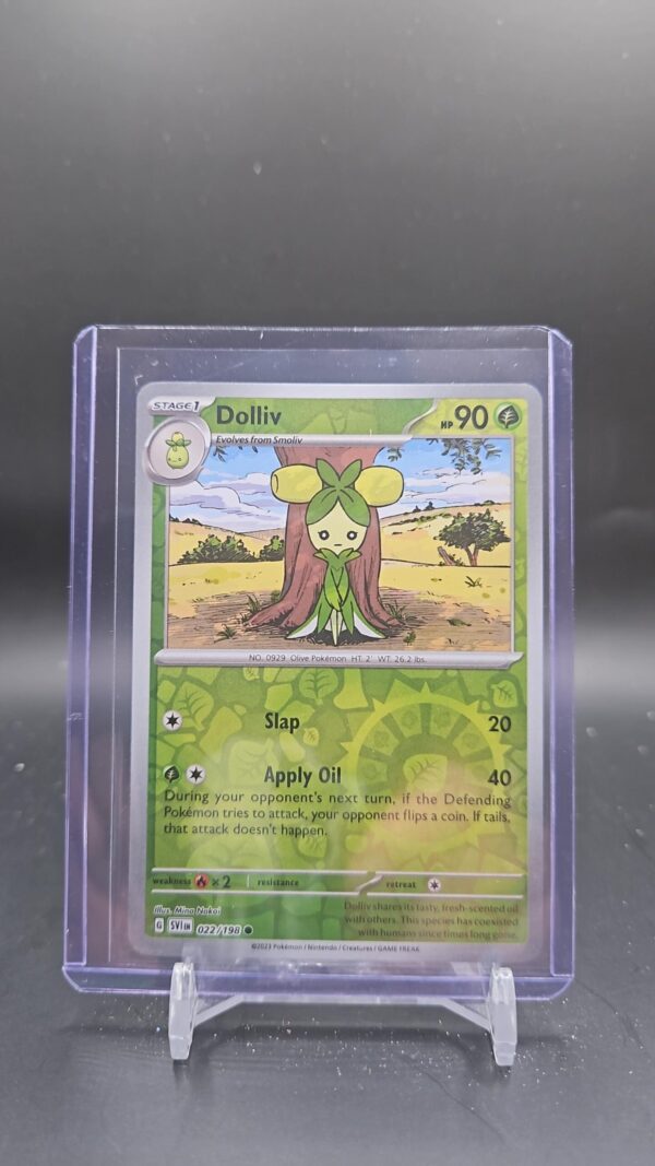 Pokémon TCG Scarlet & Violet Dolliv 22/198 Reverse Holo Common