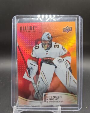 2022-23 Upper Deck Allure Color Flow Red Orange #SF-33 Spencer Knight