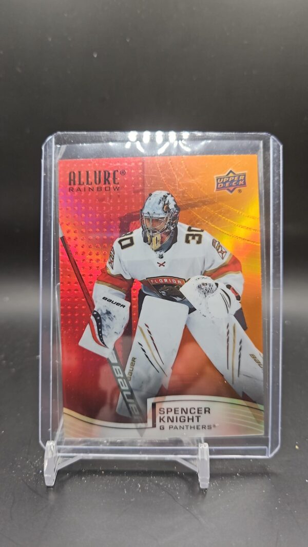 2022-23 Upper Deck Allure Color Flow Red Orange #SF-33 Spencer Knight