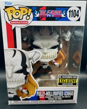 Funko POP! Fully Hollowfied Ichigo #1104 Glow Chase Bleach Anime Figure in Protector