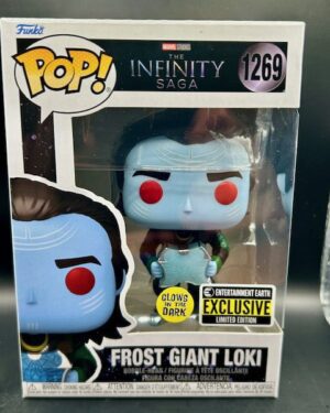 Loki Frost Giant Funko Pop! #1269 Glow In The Dark Vinyl Figure In Protector