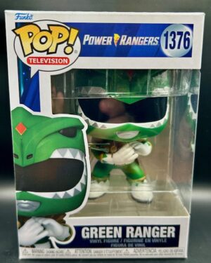 Funko Pop! Green Ranger #1376 figure in protector near mint