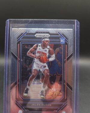 Jalen Duren 2022-23 Panini Prizm Rookie Base RC #239 Detroit Pistons