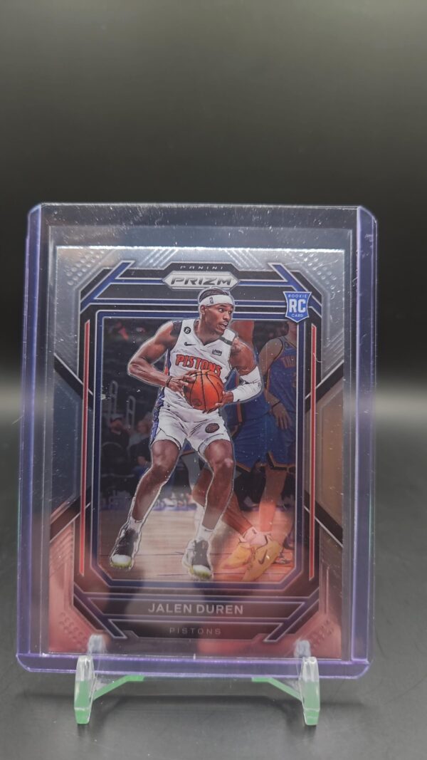 Jalen Duren 2022-23 Panini Prizm Rookie Base RC #239 Detroit Pistons
