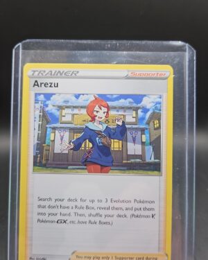 Arezu Lost Origin Trainer Supporter Pokémon TCG card