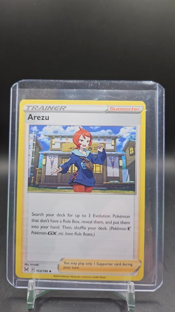 Arezu 153/196 - Pokemon - Lost Origin - Trainer - Supporter